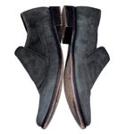 Free People  Brady Gray Carbon Suede Loafers Photo 3