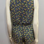 Forever 21 Adorable Blue & Yellow  Floral Romper Photo 7