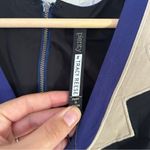 NWT Plenty by Tracy Reese Black and Blue Geometric Mini Dress Formal Party 2 Y2K Photo 2