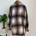 Pretty Garden Flannel Shirt Brown White Black Plaid Button Down Size XL Photo 4
