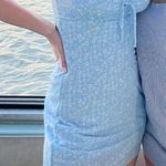 Princess Polly Blue  Mini Dress Floral Photo 3