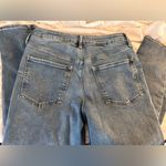 Old Navy Medium Wash  O.G. Straight High Rise Jeans - 8 short, extra stretch Photo 2