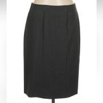 Hugo Boss Hugo by Classic Gray Wool Pencil Skirt Women’s Size 8 Medium M Photo 5