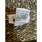 Leslie Faye Vintage Marled Chunky V Neck Sweater Sz Medium Brown Cream Photo 6