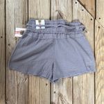 REWASH  Women's Grey String Tie Shorts 100% Cotton Size M. NEW Photo 1