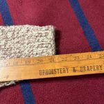 Vintage shawl collar Chunky Cardigan Knit tan cream Full Zip Photo 2