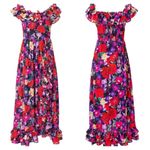 Ivy City Co Black Floral Havana Dress Sz.L NWT Size L Photo 3