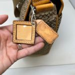 Coach  Signature‎ Canvas Leather Diaper Messenger Bag Brown F77004 Photo 11