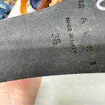 Marni Pink Black Leather Rhinestone Platform Wedges Heels Womens 7 Coquette Photo 7