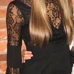 Tobi Black Lace Romper  Photo 0