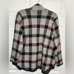 Adrienne Vittadini  Women’s Cardigan - Plaid - Size Large Photo 1