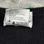 Quacker Factory Cardigan St Patricks Day Novelty Shamrock Beaded Black Green 1X Photo 8