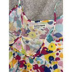 American Apparel Parrot Flowy Dot Splatter Tank Dress Women's Sz Small Photo 5