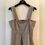 ZARA  plaid dress pinnafore size M new without tags Photo 3