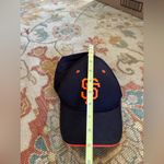 Genuine Merchandise Never worn: Black and Orange SF Giants Baseball Cap Photo 1