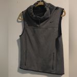 Nike Charcoal Sleeveless Cowl Neck Top Photo 3