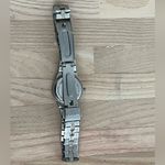 Elgin Ladies Watch Diamond Stainless Bracelet Pearl Dial Gorgeous Photo 6