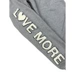 Spiritual Gangster  - Love More Boyfriend Sweatpants in Gray & White Photo 1