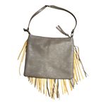 Crown Vintage Fringe Crossbody Bag Tan Boho Festival Purse‎ Brown Photo 6