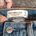 Abercrombie & Fitch The Ankle Straight Ultra High Rise Cotton Womens Size 27 Photo 1