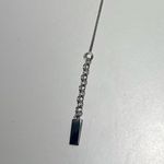 Saint Laurent  YSL Cassandre Monogram Palladium Logo Charm Bracelet Photo 9