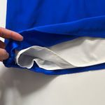 Amanda Uprichard  Silk Wrap skirt Mini Dress Cute loyal Blue Dress Small Photo 6