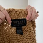 Vintage Expresss Chunky Knit Sleeveless Sweater Brown Size XS Photo 8