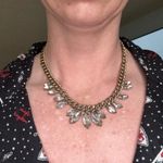 Set of two chunky rhinestone choker necklaces Gold Photo 2