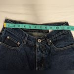 Vintage Deadstock Lazer Jeans Two Tone Bootcut Juniors 5 White/Denim Blue Size undefined Photo 3