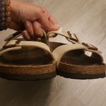 Birkenstock  Birko Flor Pearlescent Chic Edgy Y2K Retro Preppy Sandal Size 41 Photo 7