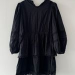 Farm Rio  Black Lace Long Sleeve Mini Dress M Photo 5