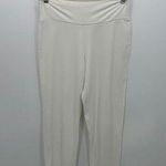Fresh Produce  Pants Women XS White Pull on Rayon Nylon Stretch Ankle Cropped Photo 0