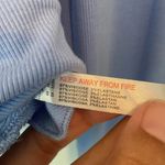 Urban Outfitters Out From Under  Blue Long Sleeve Crop Top BabyDoll Scoop Neck Photo 7