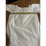 J.Crew  Dress Short Sleeve Smocked Neckline Cotton Dress Size 6 Has Light Stain Photo 8