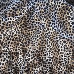 Rena Rowan 90s silk button up boho classic top leopard spring Photo 1