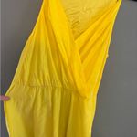 Amanda Uprichard Yellow Silk Mini Dress Photo 3