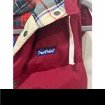 Penfield x Madewell Maroon Plaid Lucedale Down Puffer Hooded Vest Sz M Red Size M Photo 5