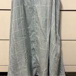 Rails  Blue Sleeveless Shift A-Line Grid Anya Dress Photo 10