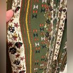 Altar'd State Altar’d State Green Boho Patchwork Floral Bell Sleeve Maxi Long Sleeve D… Photo 6