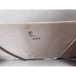 Vintage Silver Evening Bag Clutch Purse Metallic Party Handbag Photo 1