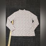 Vintage Woman’s Bird Turtleneck Top Cardinals Holiday North Crest Large Red Photo 1