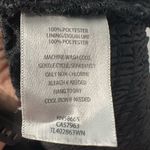 Leith  Womens Cropped Shirred Black Short Balloon Sleeve Pullover Top SZ 1X NWOT Photo 7