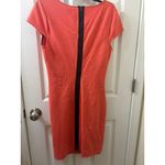 Kenneth Cole NEW Stretch Faux Wrap Bodycon Exposed Zipper Cap Sleeve Dress 10 Photo 3
