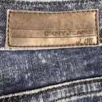 DKNY  Jeans Mid Rise Dark Acid Wash Straight Leg Ankle Jeans 26" Inseam Size 14 Photo 8