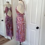 House Of CB Kasia swirl print strappy midi dress Photo 8