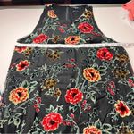 Miss Me Black Burnt Out Velvet Floral Dress Size Small Fits Medium Floral Fairy Photo 8