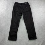 Tommy Hilfiger Jeans Womens 12 Black Straight Leg Classic Denim Vintage Style Photo 2