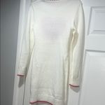 SheIn White and Red Heart Dress Photo 1