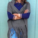 Lucky Brand Gray Fringe Scarf Photo 1