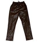 Love Tree  Brown Faux Leather Pants(Size Medium) Photo 2
